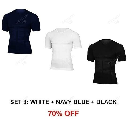 (image for) 🔥SUMMER TIME🔥 MEN'S SHAPER COOLING T-SHIRT