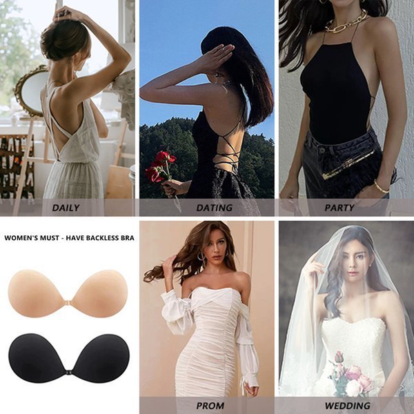 (image for) Adhesive invisible gathering bras - 🔥BUY 2 GET FREE SHIPPING🔥(Choice of 49% of customers)